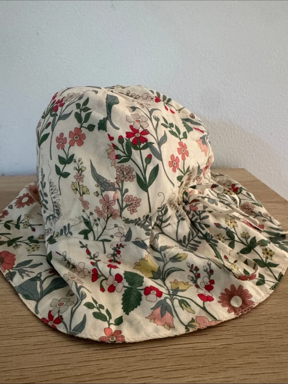 Bonton Floral Sun Hat - size 12/18